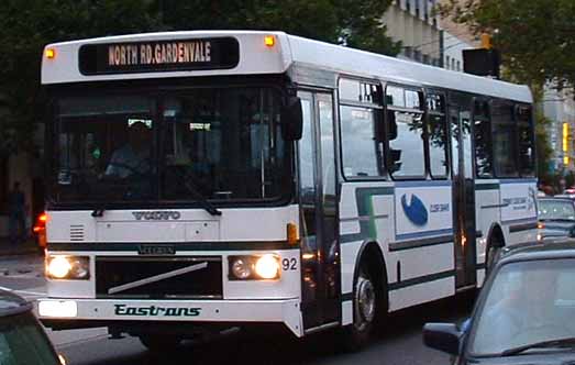 Eastrans Volvo B10M Volgren 92